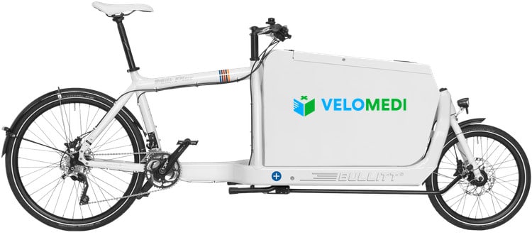 Fiets voor fietskoerier in Rotterdam