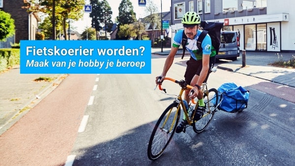 Waarom Fietskoerier worden? Bekijk de vacature